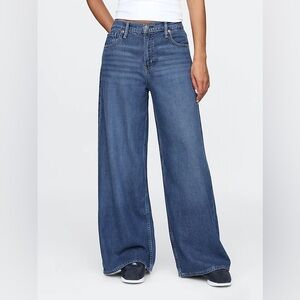 GAP Mid-Rise UltraSoft Baggy Jeans